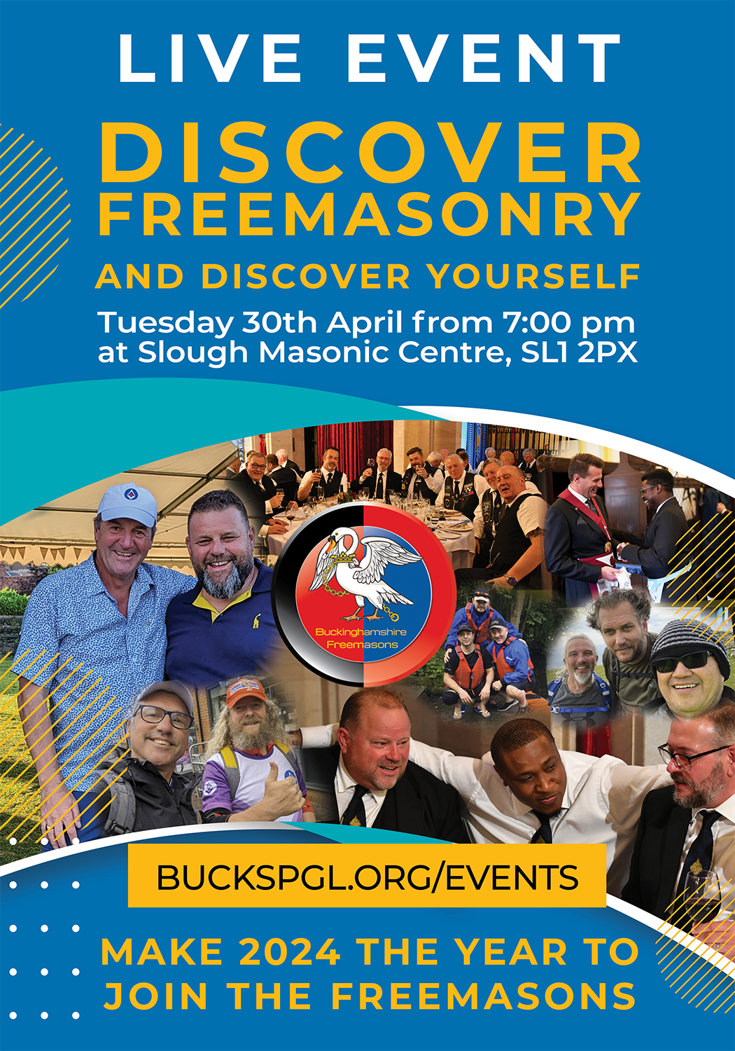 Discover Freemasonry Slough 30th April 24